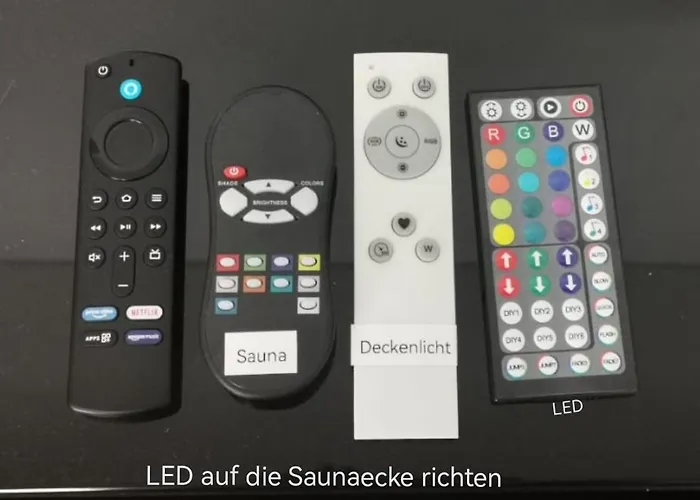 Wohnung Am Kurpark Mit Privater Innensauna & Led! Schluesselbox